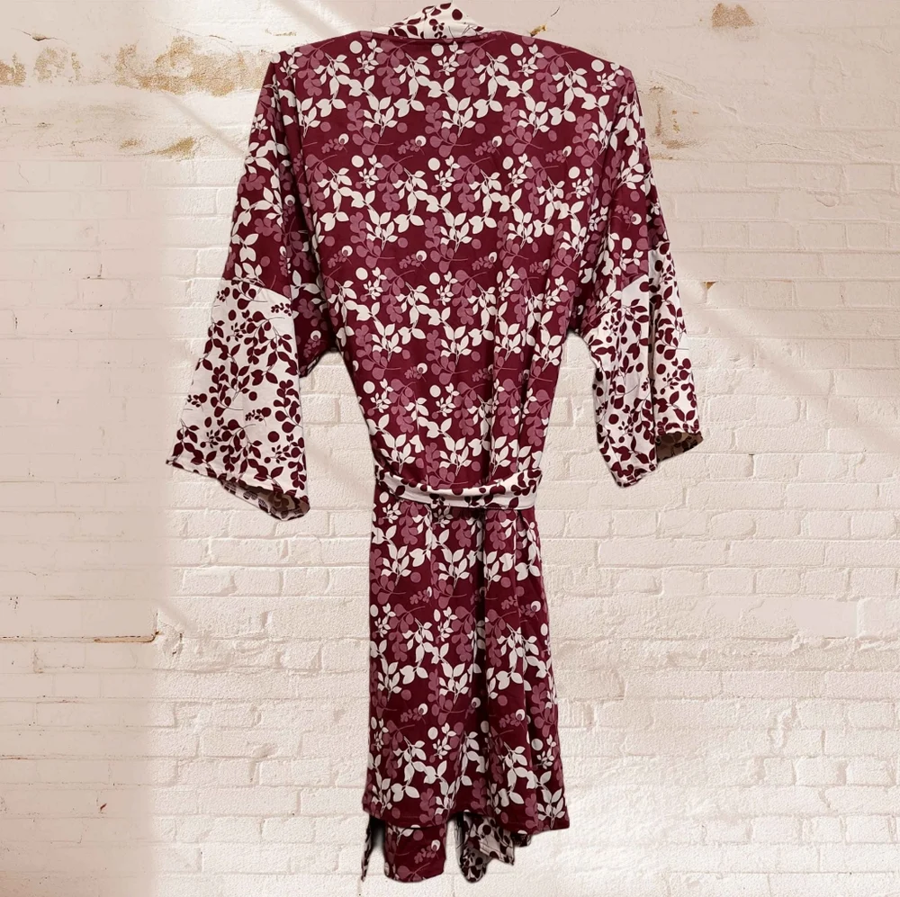 PACT Staycation Floral 3-Piece Lounge Set  In Organic Cotton Size Medium - Picture 7 of 10